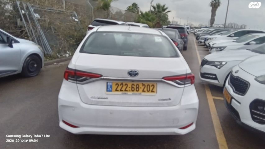מודעת רכב טויוטה קורולה 2