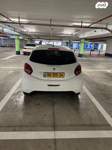 מודעת רכב פיג'ו 208