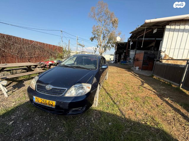 מודעת רכב טויוטה קורולה