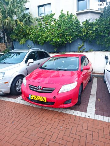 מודעת רכב טויוטה קורולה