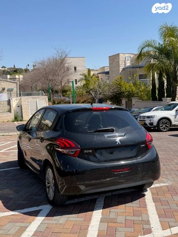 מודעת רכב פיג'ו 208