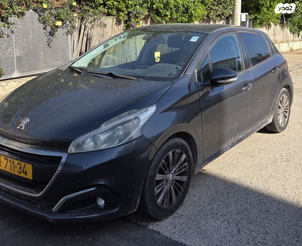 מודעת רכב פיג'ו 208