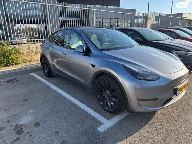 מודעת רכב טסלה מודל Y