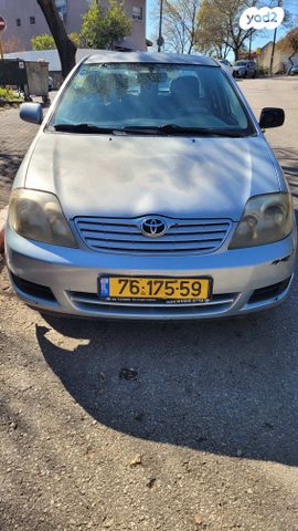 מודעת רכב טויוטה קורולה