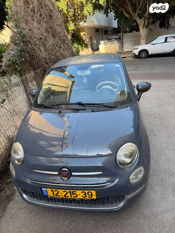 מודעת רכב פיאט 500