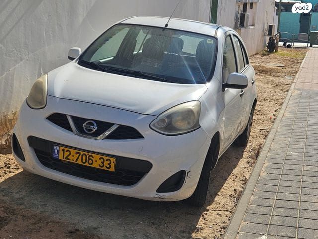 מודעת רכב ניסאן מיקרה