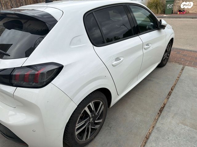 מודעת רכב פיג'ו 208