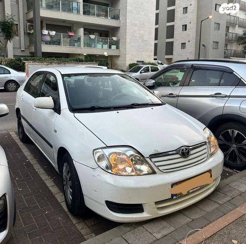 מודעת רכב טויוטה קורולה