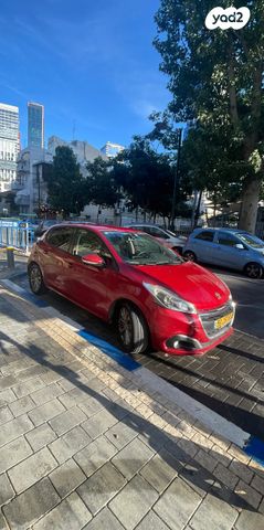 מודעת רכב פיג'ו 208