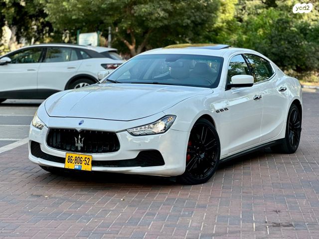 מודעת רכב מזראטי גיבלי