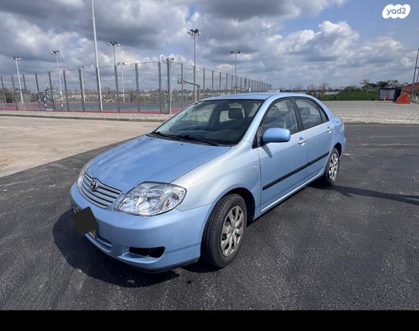 מודעת רכב טויוטה קורולה