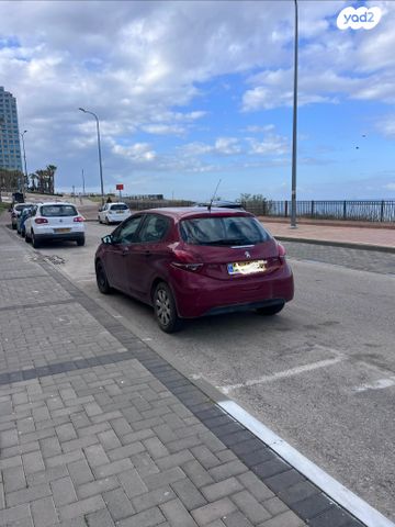 מודעת רכב פיג'ו 208