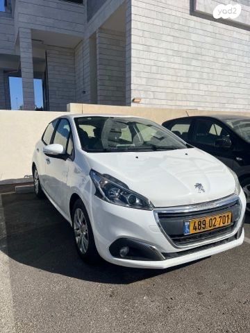 מודעת רכב פיג'ו 208