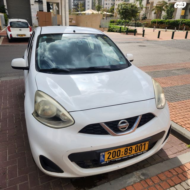 מודעת רכב ניסאן מיקרה