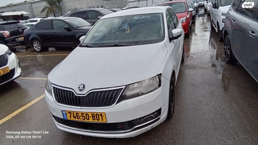 מודעת רכב סקודה ראפיד
