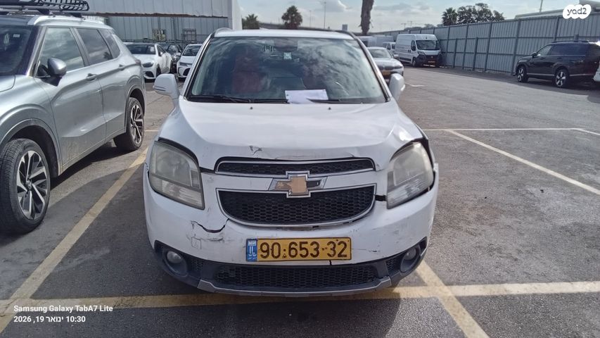 מודעת רכב שברולט אורלנדו