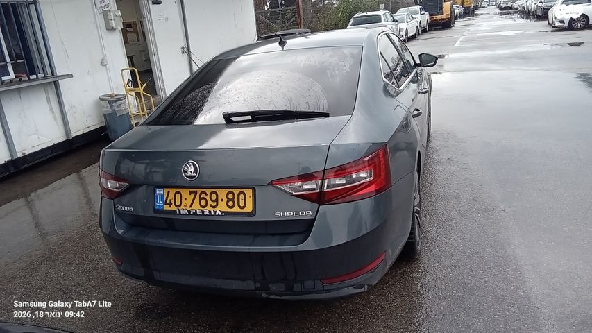 מודעת רכב סקודה סופרב 2