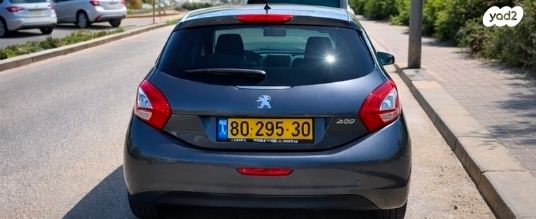 מודעת רכב פיג'ו 208