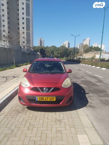 מודעת רכב ניסאן מיקרה