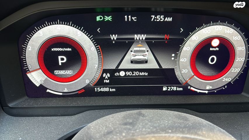 מודעת רכב ניסאן קשקאי