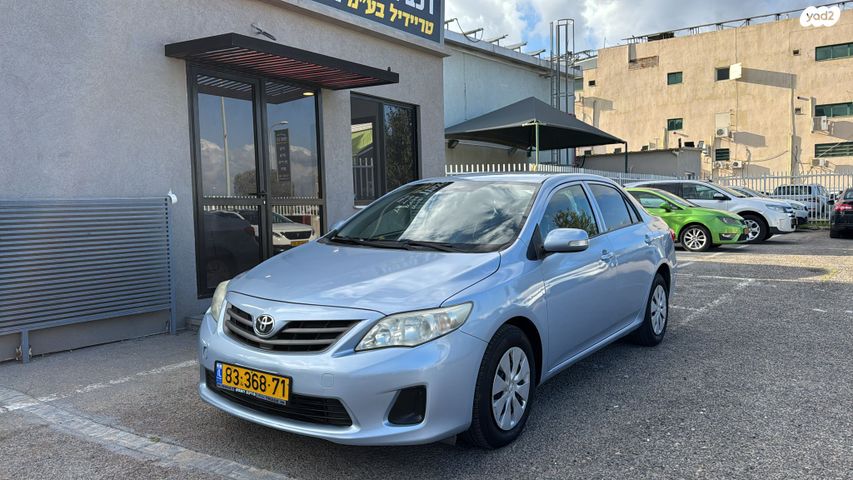 מודעת רכב טויוטה קורולה