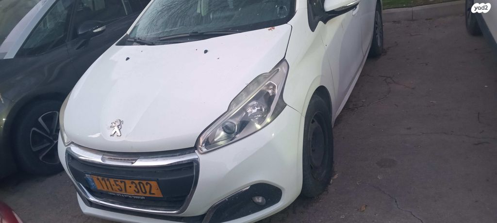 מודעת רכב פיג'ו 208