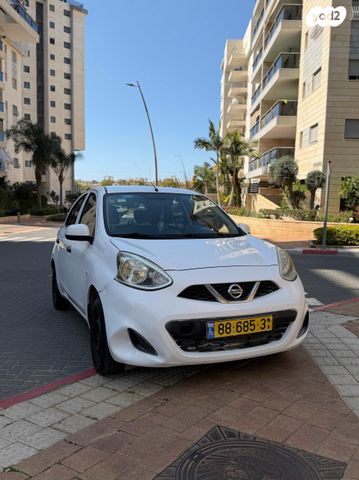 מודעת רכב ניסאן מיקרה