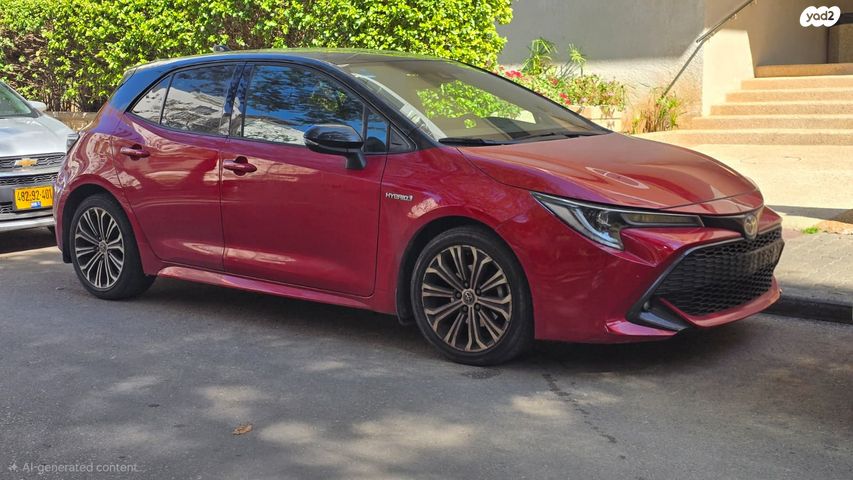 מודעת רכב טויוטה קורולה