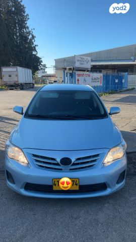 מודעת רכב טויוטה קורולה