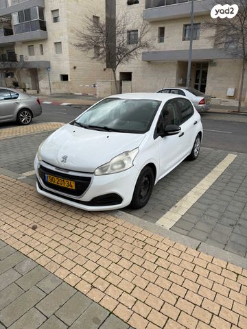 מודעת רכב פיג'ו 208