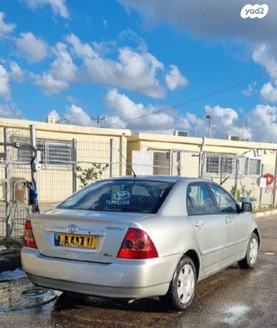 מודעת רכב טויוטה קורולה