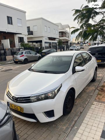 מודעת רכב טויוטה קורולה