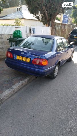 מודעת רכב טויוטה קורולה