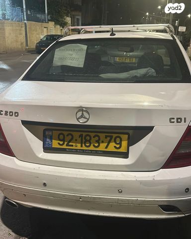 מודעת רכב מרצדס-בנץ C-class