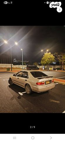 מודעת רכב הונדה סיוויק