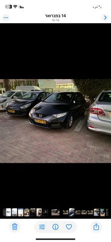 מודעת רכב הונדה סיוויק