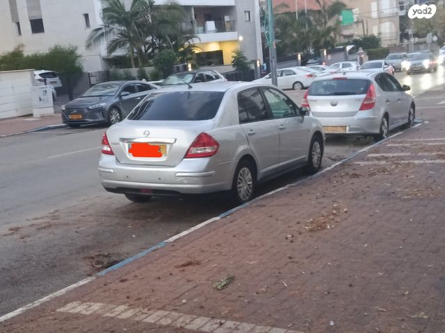 מודעת רכב ניסאן טידה