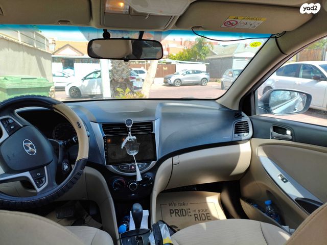 מודעת רכב יונדאי אקסנט i25