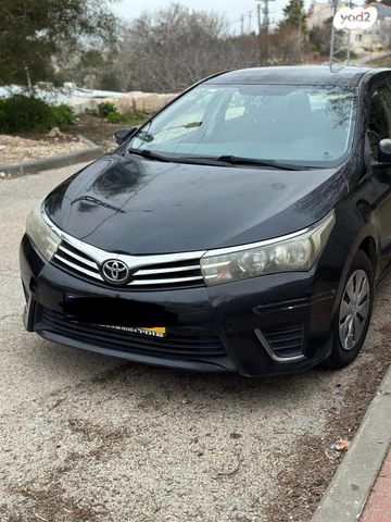מודעת רכב טויוטה קורולה