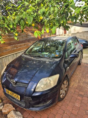 מודעת רכב טויוטה אוריס