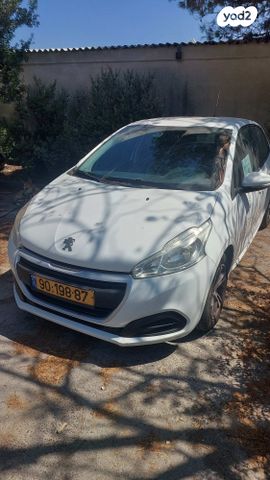 מודעת רכב פיג'ו 208