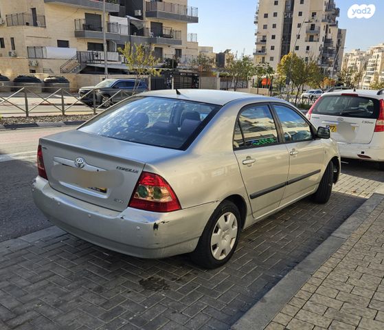 מודעת רכב טויוטה קורולה
