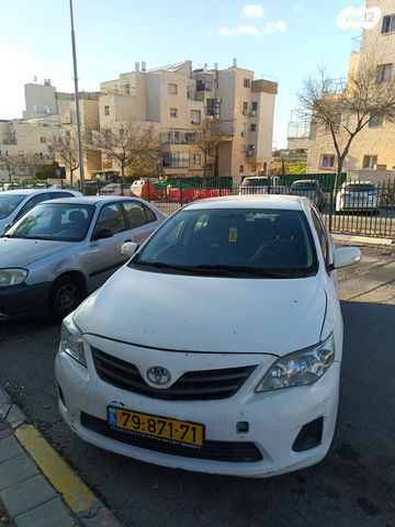 מודעת רכב טויוטה קורולה