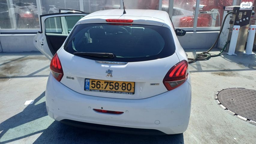 מודעת רכב פיג'ו 208