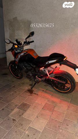 מודעת רכב KTM Naked Duke 200