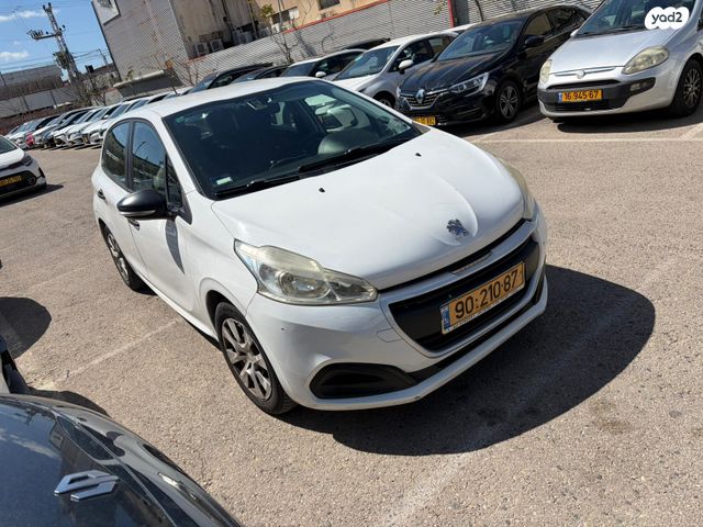 מודעת רכב פיג'ו 208