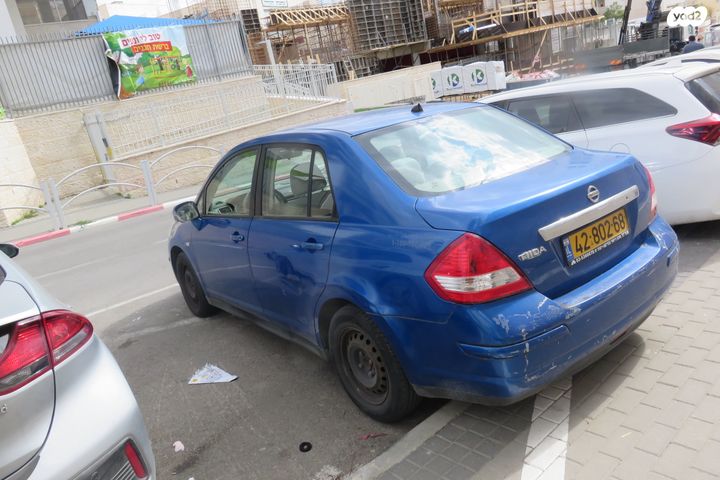 מודעת רכב ניסאן טידה