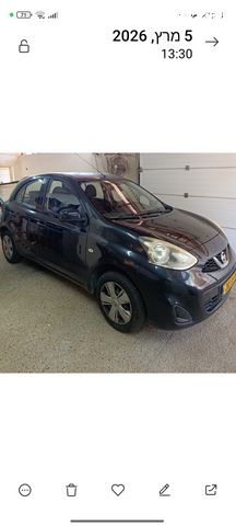 מודעת רכב ניסאן מיקרה