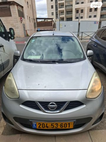 מודעת רכב ניסאן מיקרה