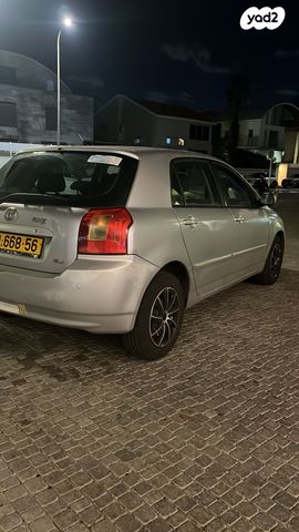מודעת רכב טויוטה קורולה